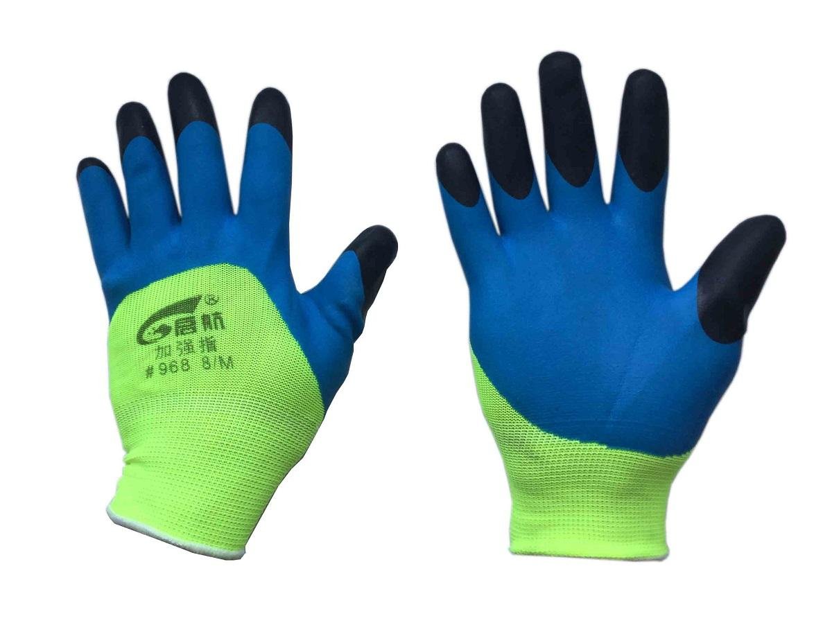 Перчатки Зима "Пальчики -20С" с нитриловым покрытием